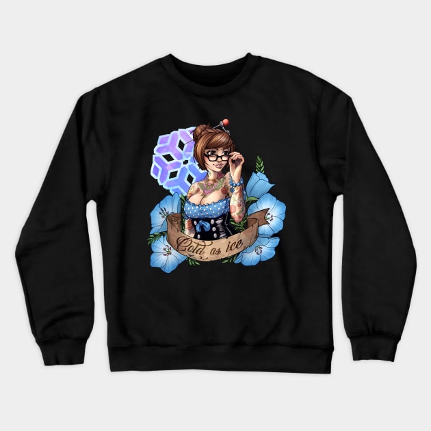 Sexy Pin Up Mei Crewneck Sweatshirt by Muglo